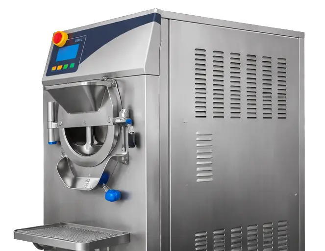 batch freezer sideview